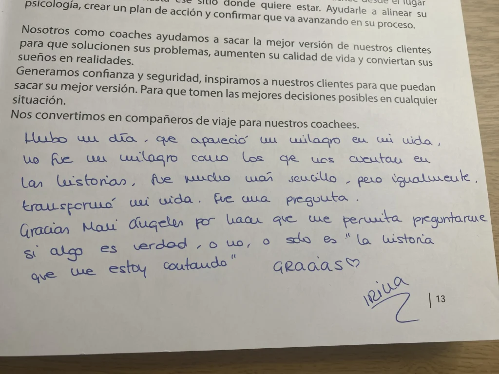 opinion 26 de pacientes de María Ángeles Estrella